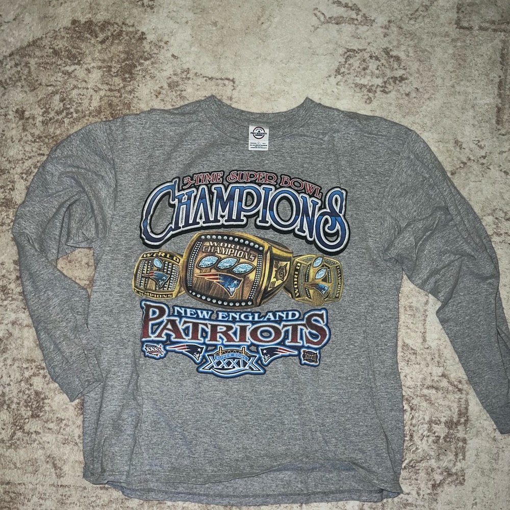Vintage patriots long sleeve